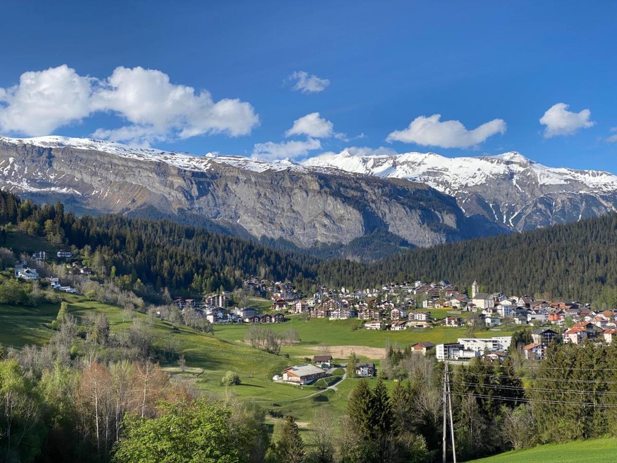 Moderne Ferienwohnung In Laax - Modern Apartment In Laax Exterior foto